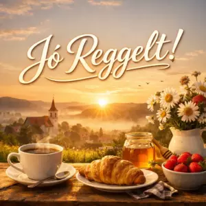jó reggelt